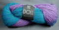 Doll Vlnap - fialovotyrkysmodrá 10172