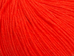 Amigurumi bavlna - neonově oranžová