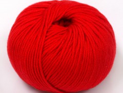 Amigurumi bavlna plus - červená