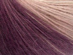 Angora design new - purpurovokrémovošedá