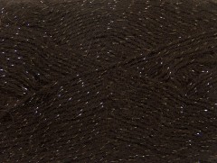 Angora glitz - tmavě hnědá