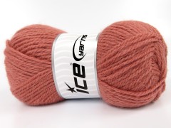 Angora luxe - tmavě lososová