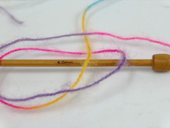 Angora supreme color - purpurovofuchsiovotyrkysovozelenofialová