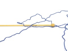 Bambus bavlna Deluxe - královská modrá