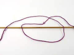 Bavlna se třpytkami fajn - purpurová