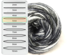 Cakes Malaga - černošedobílá