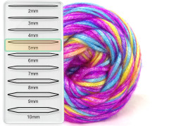 Cakes Malaga - růžovotyrkysovožlutooranž