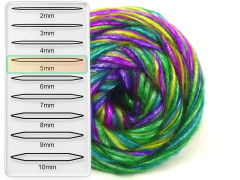 Cakes Malaga - zelenopurpurovofuchsiová