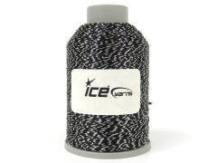 Camellia cívka - černostříbrná