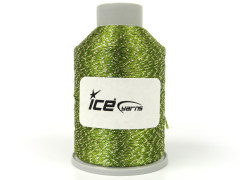 Camellia cívka - zelenozlatá