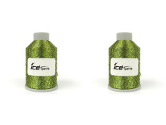 Camellia cívka - zelenozlatá