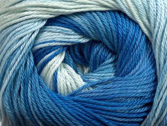 Camilla bavlna magic - modré odstíny