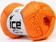Camilla bavlna - světle oranžová