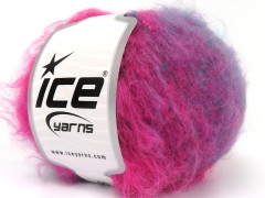 Chancy mohér - purpurovofuchsiovozelenozlatá