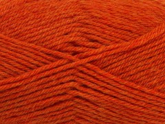 Derby vlna - oranžová melánž