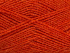 Derby vlna - tmavě oranžová