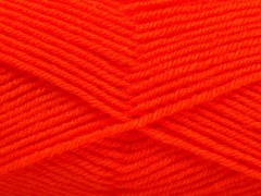 Dětská vlna - neonově oranžová