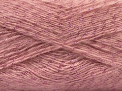 Elite shawl glitz - růžová
