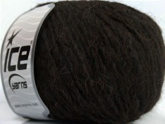 Etno Alpaka - tmavě hnědá 1