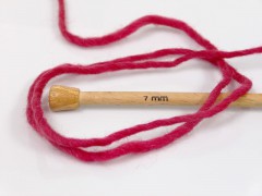 Feting vlna - tmavě fuchsiová