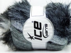 Furry Hat - šedostříbrné odstíny