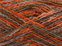 Imperial bavlna - oranžovovelbloudísvětle lososová