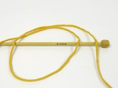 Jeans bavlna - zlatá