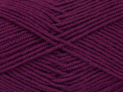 Klasická vlna worsted - purpurová