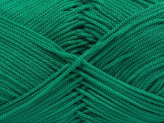 Macrame cord - smaragdově zelená
