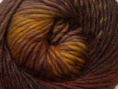 Magic wool de luxe - hnědožluté odstíny