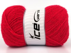 Merino Glitz - červená