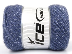 Merino Glitz - fialovomodrá