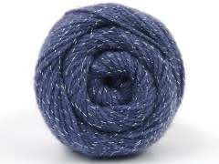 Merino Glitz - fialovomodrá