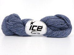 Merinobavlna - jeansově modrá