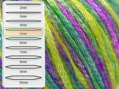 Picasso - zelenopurpurovofuchsiová