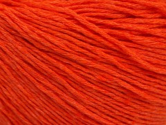 Přírodní baby bavlna - oranžová
