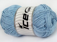 Přírodní bavlna česaná - dětská modrá