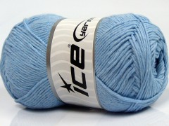 Přírodní bavlna - dětská modrá 2