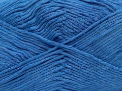 Přírodní bavlna - modrá 2