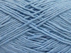 Přírodní bavlna - světle modrá 1