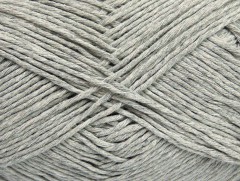 Přírodní bavlna - světle šedá