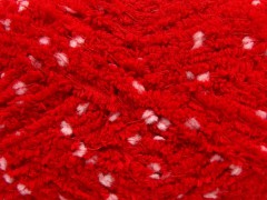 Puffy pompom - červená 1