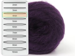 Star vlna fajn - purpurová