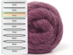 Star vlna fajn - světle kaštanová