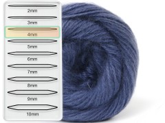 Star vlna fajn - světle modrá