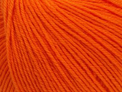 Superwash vlna - oranžová