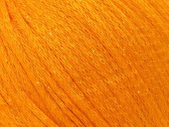 Viskóza glitz - oranžová