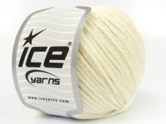 Viskóza glitz - světle krémová