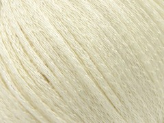 Viskóza glitz - světle krémová