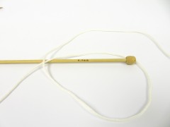 Viskóza glitz - světle krémová